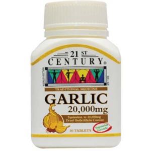 21st Century Garlic 20,000mg Tablet 30s