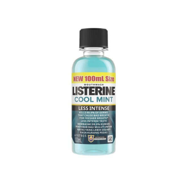 Listerine Cool Mint Less Intense Mouthwash - 图片 2