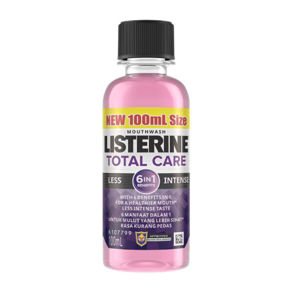 Listerine Total Care Less Intense Mouthwash - 图片 2