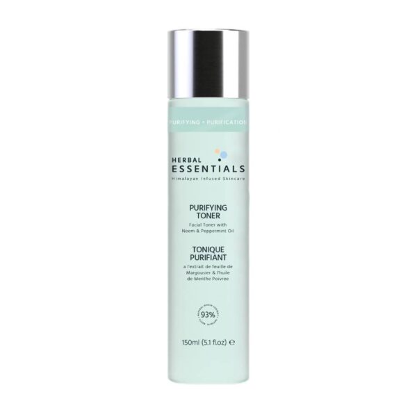 Herbal Essentials Purifying Toner With Neem Extract And Peppermint Oil