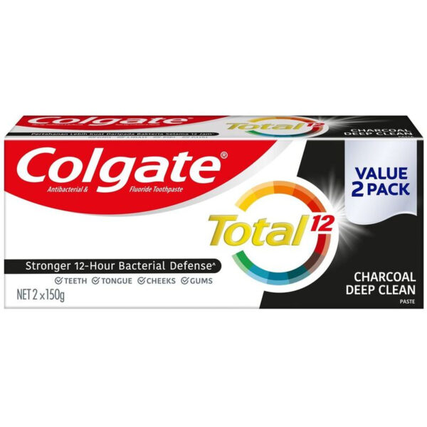 Colgate Total Charcoal Deep Clean Toothpaste - Image 2