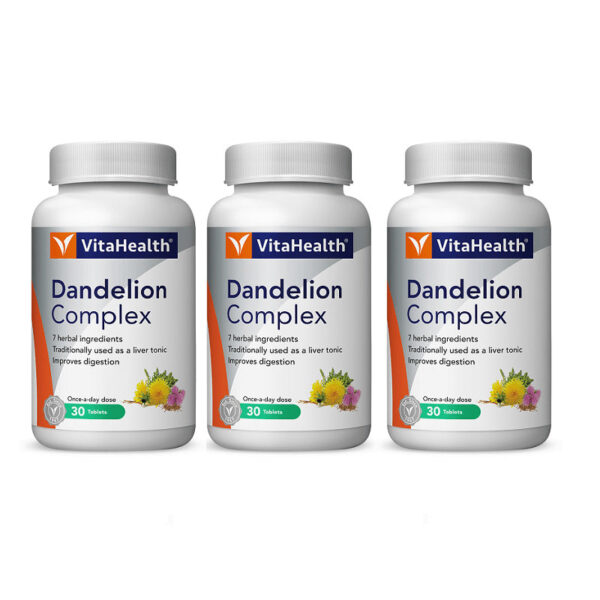 VitaHealth Dandelion Complex Plus Capsule 30s x3