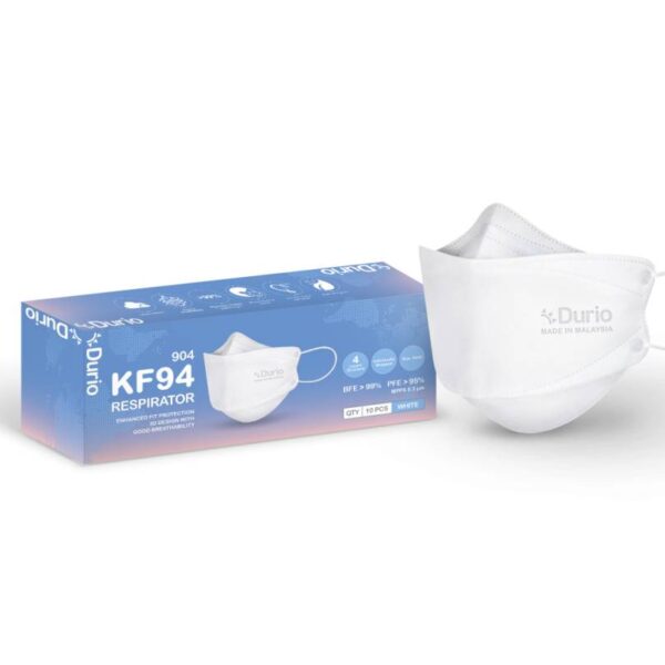 Durio 904 KF94 Adult Respirator 10s - Image 2