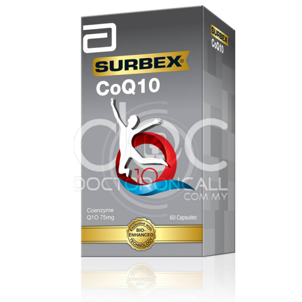 Abbott Surbex CoQ10 Capsule 60s
