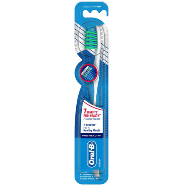 Oral B 7 Benefits Pro-Health Toothbrush (M) - Image 2