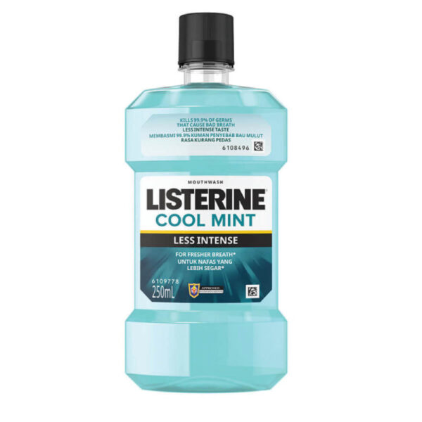 Listerine Cool Mint Less Intense Mouthwash