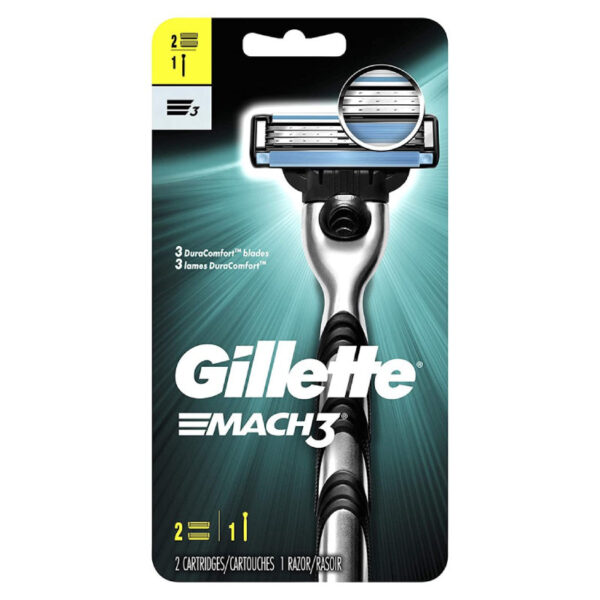 Gillette Mach3+ Razor 2Up