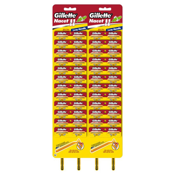 Gillette Nacet Ii Hanging Card Razor