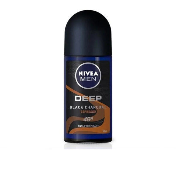 Nivea (Men) Deep Black Charcoal Espresso Roll On