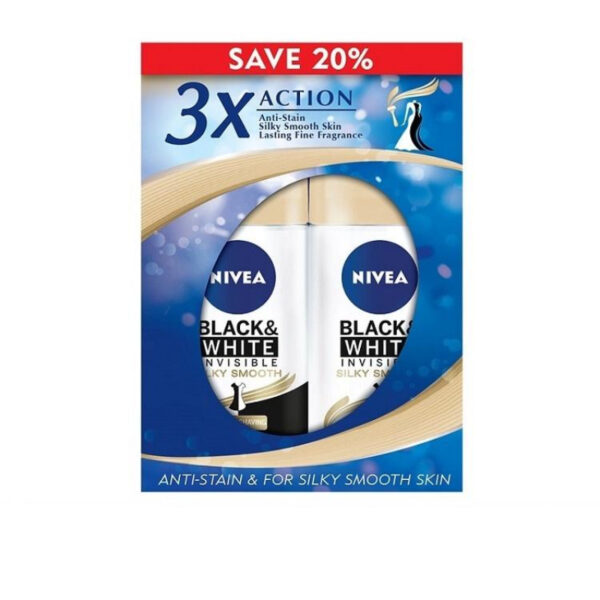Nivea (Women) Black & White Invisible Silky Smooth Roll On - 图片 2