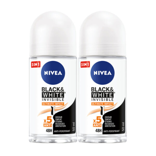 Nivea (Women) Black & White Invisible Ultimate Impact Roll On