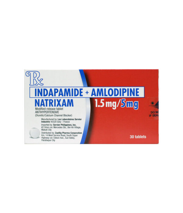 Natrixam MR 1.5mg/5mg FC Tablet