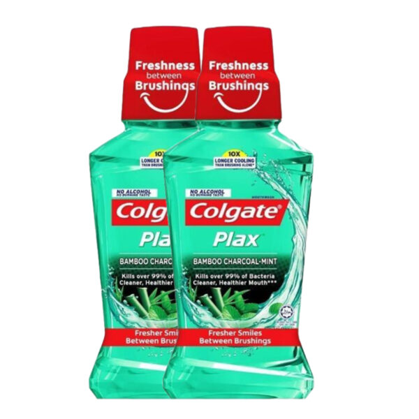 Colgate Plax Charcoal Mint Mouthwash - Image 2