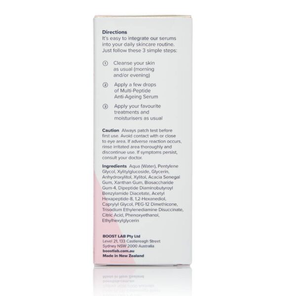 Boost Lab Multi-Peptide Anti-Ageing Serum - Image 3