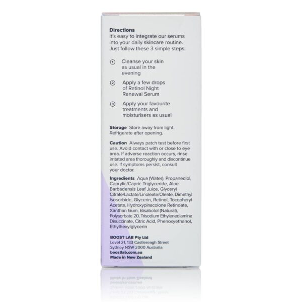 Boost Lab Retinol Night Renewal Serum - Image 6