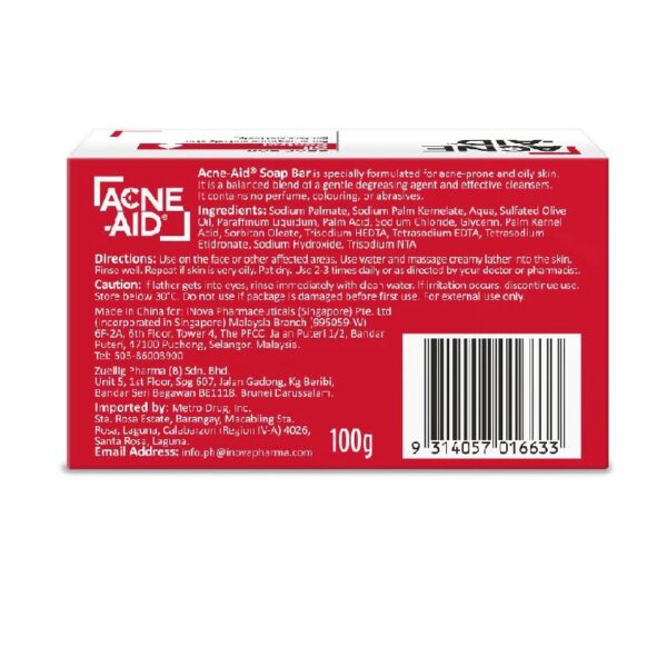 Acne-Aid Oil Control Soap Bar - Image 2