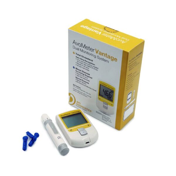 Avo Meter Vantage Premium Pack + Cholesterol Strips