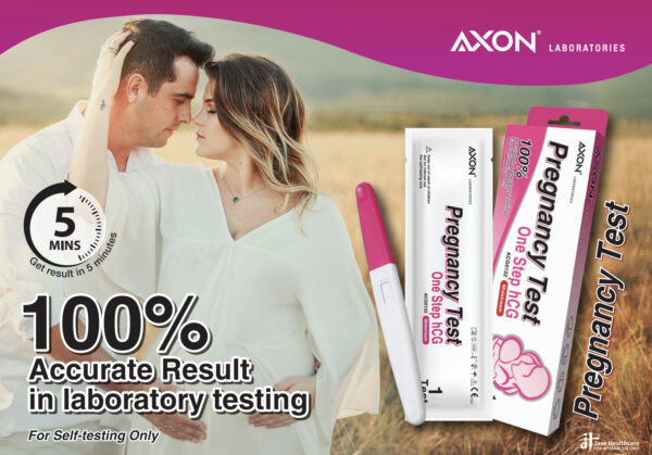 Axon Pregnancy Test One Step HCG ACG0122 (Midstream) - Image 3