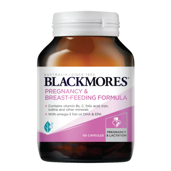 Blackmores Pregnancy + Breast Feeding Capsule 60s