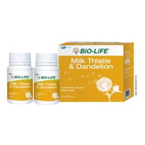Bio-Life Milk Thistle & Dandelion Tablet 30s x2