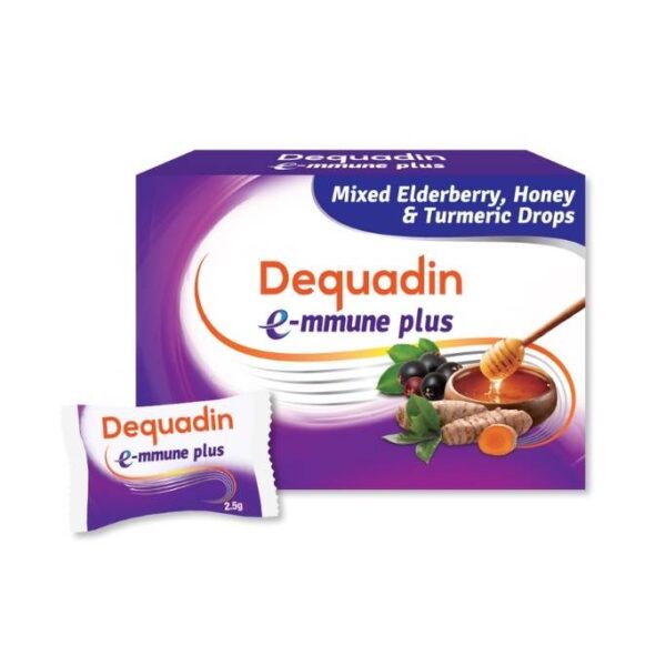 Dequadin E-Immune Plus Drops 12s