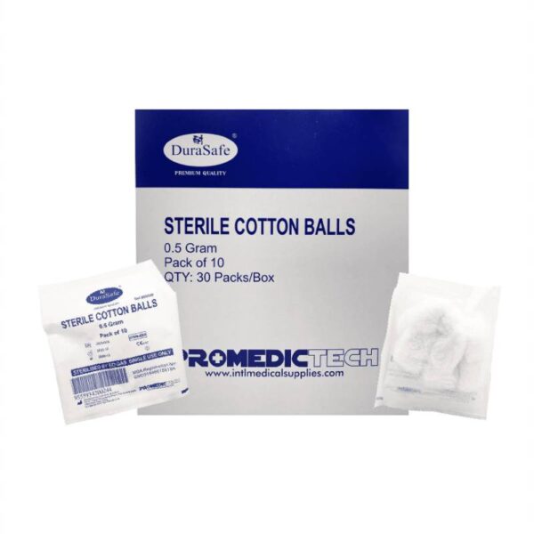 DuraSafe Sterile Cotton Ball - Image 2