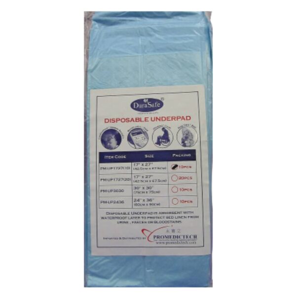 DuraSafe Disposable Underpad 10s - Image 2