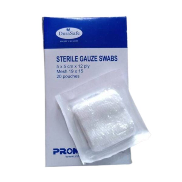 DuraSafe Sterile Gauze Swabs 12 Ply - Image 3