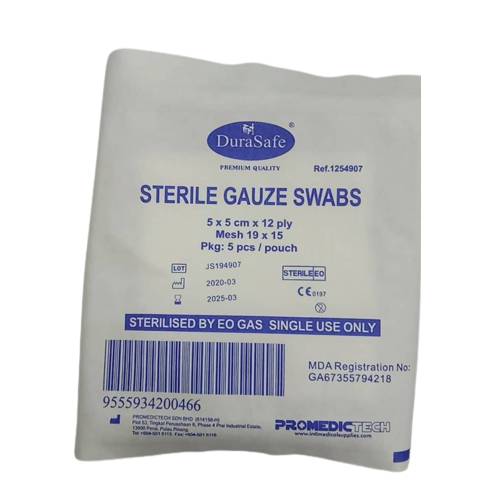 DuraSafe Sterile Gauze Swabs 12 Ply - Image 2