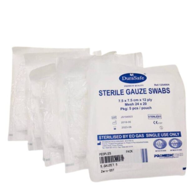 DuraSafe Sterile Gauze Swabs 12 Ply - Image 4