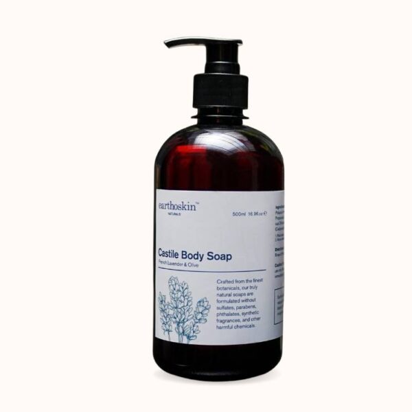 Earthoskin Naturals Castile Body Soap (French Lavender & Olive)