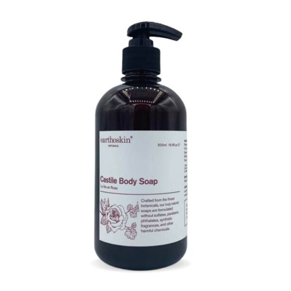 Earthoskin Naturals Castile Body Soap (La Vie en Rose)