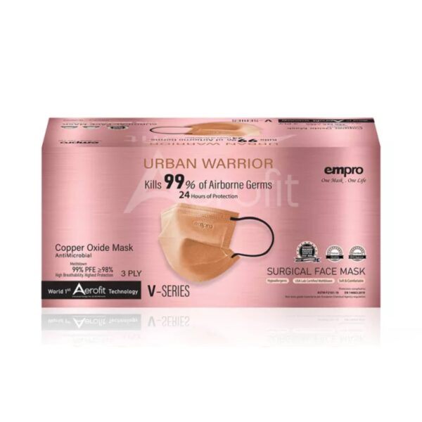 Empro Aerofit AntiMicrobial Copper Oxide Face Mask - Copper