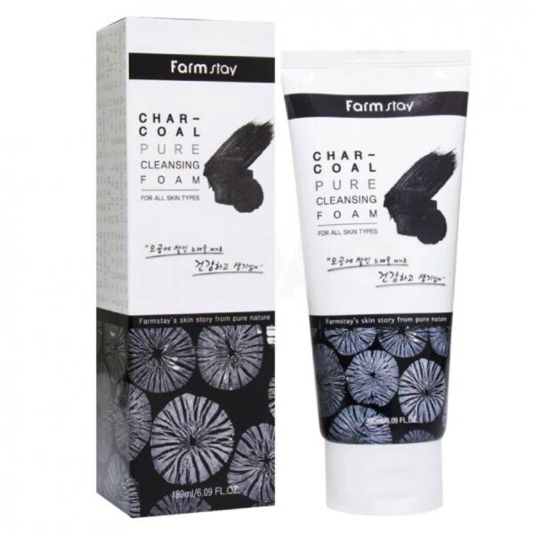 Farm stay Char-Coal Pure Cleansing Foam