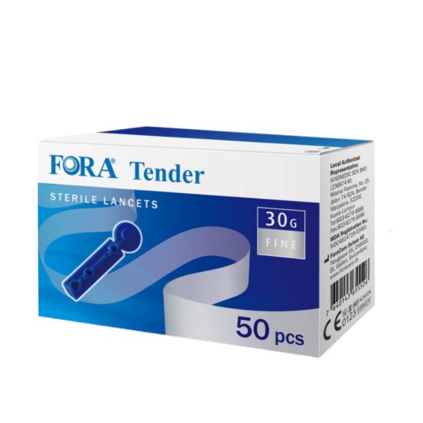 Fora Tender Sterile 30g Lancets