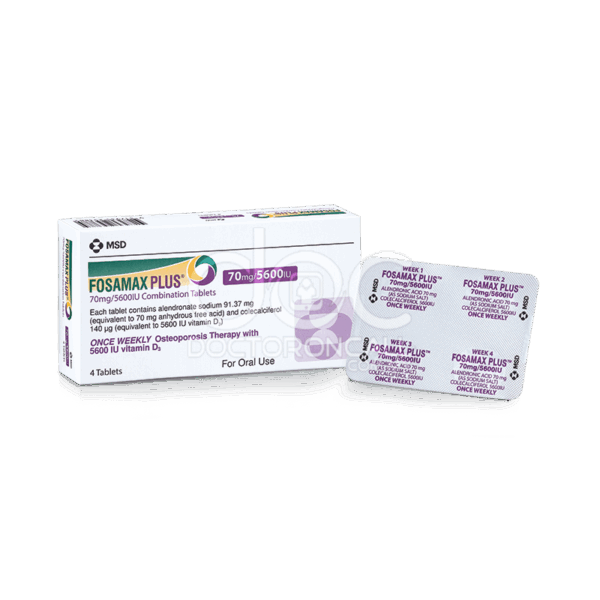 Fosamax Plus 70mg/5600IU Tablet (New)
