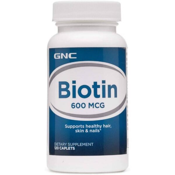 GNC Biotin 600mcg Caplet 120s