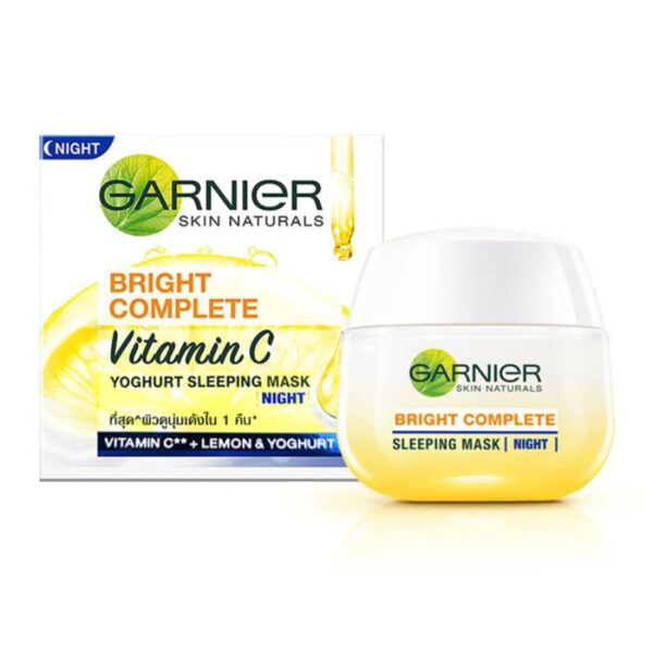 Garnier Bright Complete Sleeping Mask Night Cream