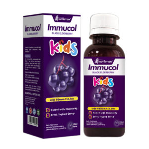 JH Nutrition Immucol Kids Syrup (Black Elderberry) 120ml