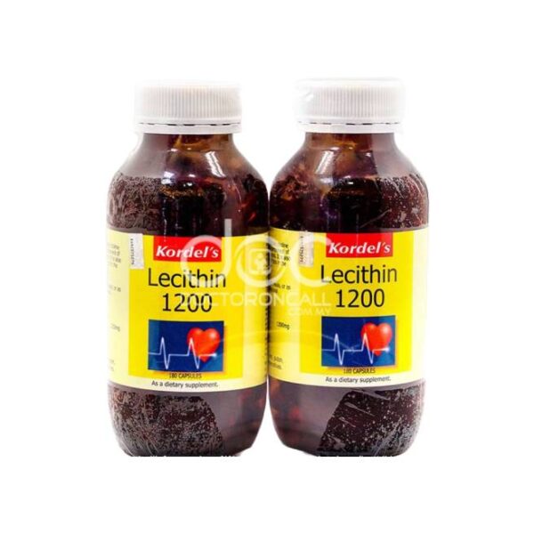 Kordel's Lecithin 1200 Capsule 180s + 180s