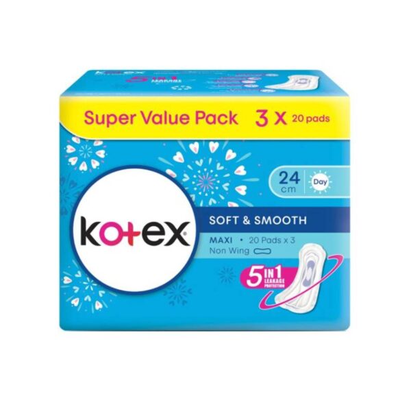 Kotex Soft & Smooth Maxi Non Wing 24cm - 图片 2