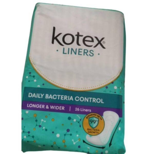 Kotex Fresh Bacteria Control Pantyliner