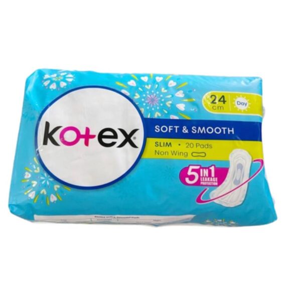 Kotex Soft & Smooth Slim Non Wing 24cm