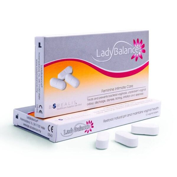 Lady Balance Vaginal Tablet 12s