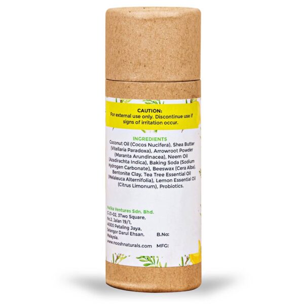 Noosh Naturals Lemon and Tea Tree Deodorant - 图片 3