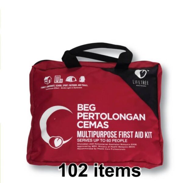 Lifetree Large Multipurpose First Aid Kit (Soft Bag) - Image 3
