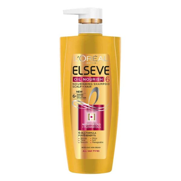Loreal Elseve 6 Oil Nourish Shampoo - Image 2