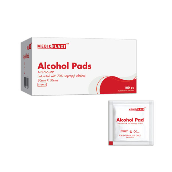 Medicplast Alcohol Pad (70% Isopropyl Alcohol)