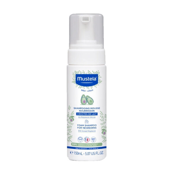 Mustela Foam Shampoo For Newborns