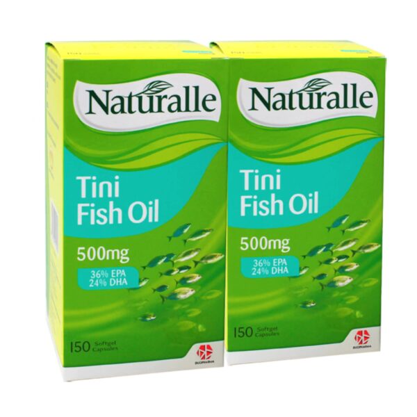 Naturalle Tini Fish Oil 500mg Tablet 150s x2